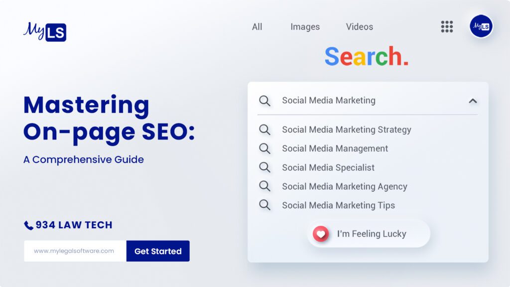 Mastering On-page SEO: A Comprehensive Guide
