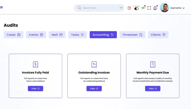 Legal and case management Software for lawyers In united states.