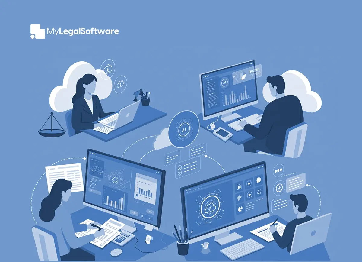 Modern Law Firm in Action: AI Time Tracking Tools at Work.
