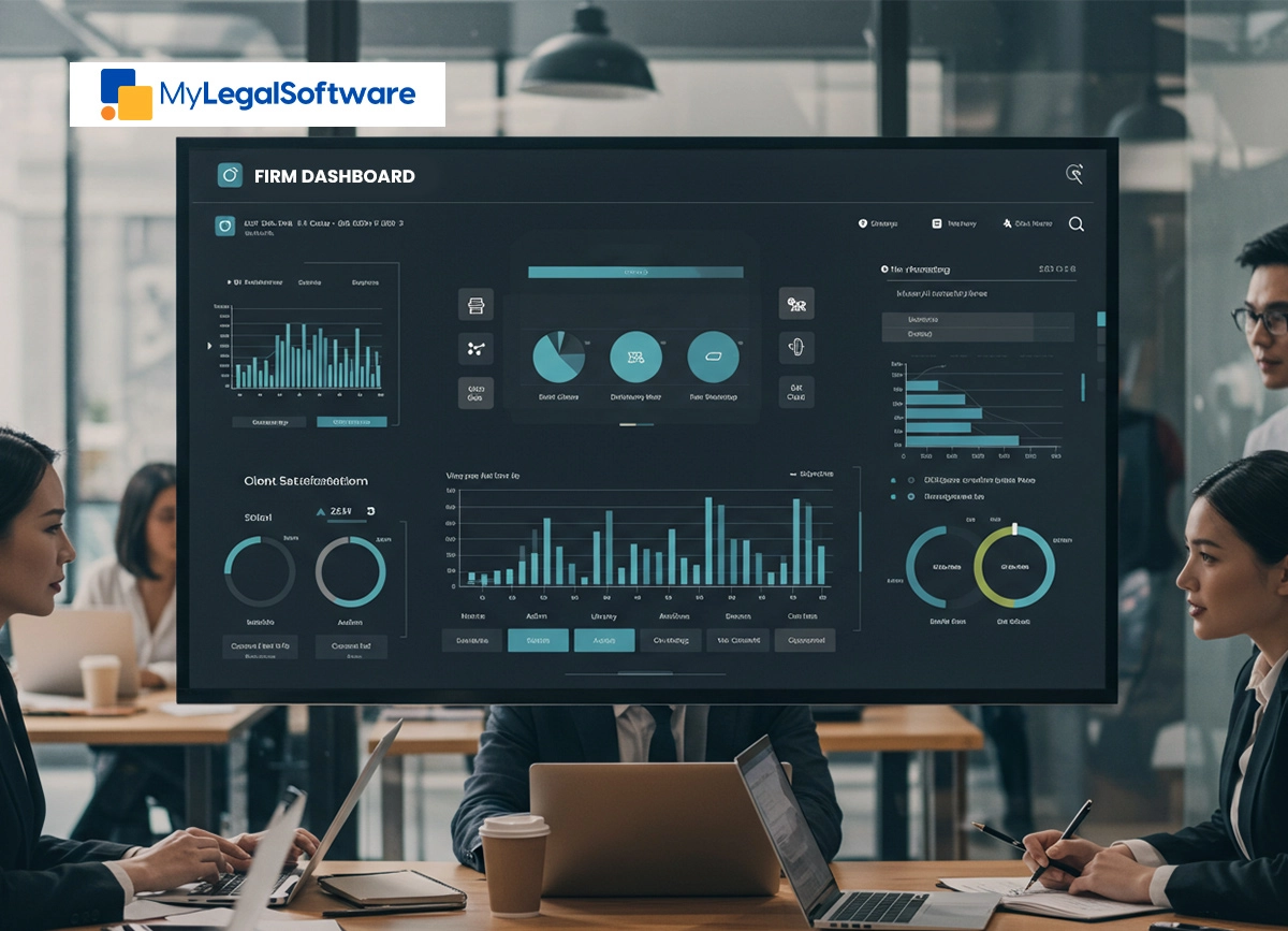 Track your law firm's performance with MyLegalSoftware's comprehensive KPI dashboard that puts all your critical metrics at your fingertips.