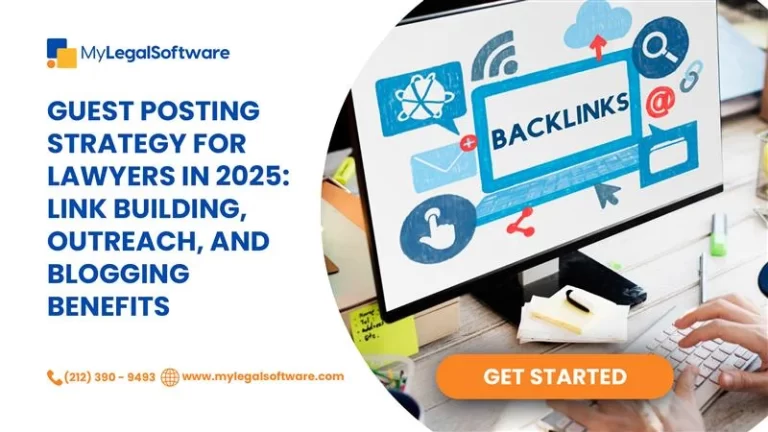 Guest posting strategy for lawyers in 2025 – legal blogging and link building.