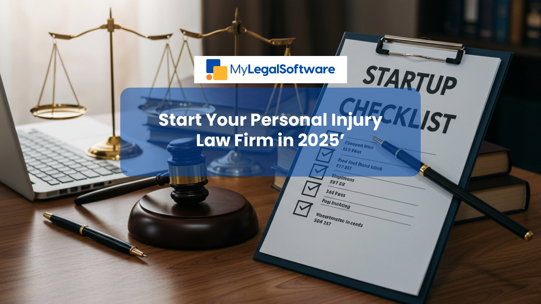 Modern startup checklist for building a successful personal injury law firm from scratch.
