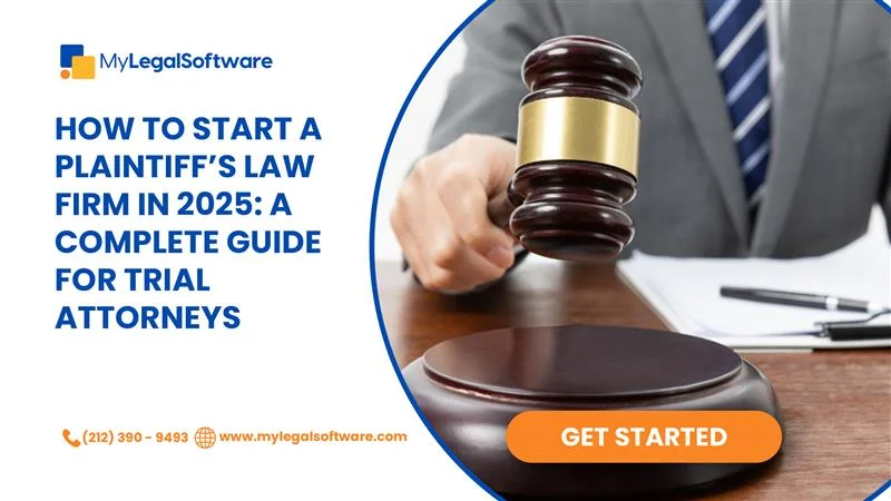 Trial attorney starting a plaintiff’s law firm in 2025 with legal strategy and client intake tools.