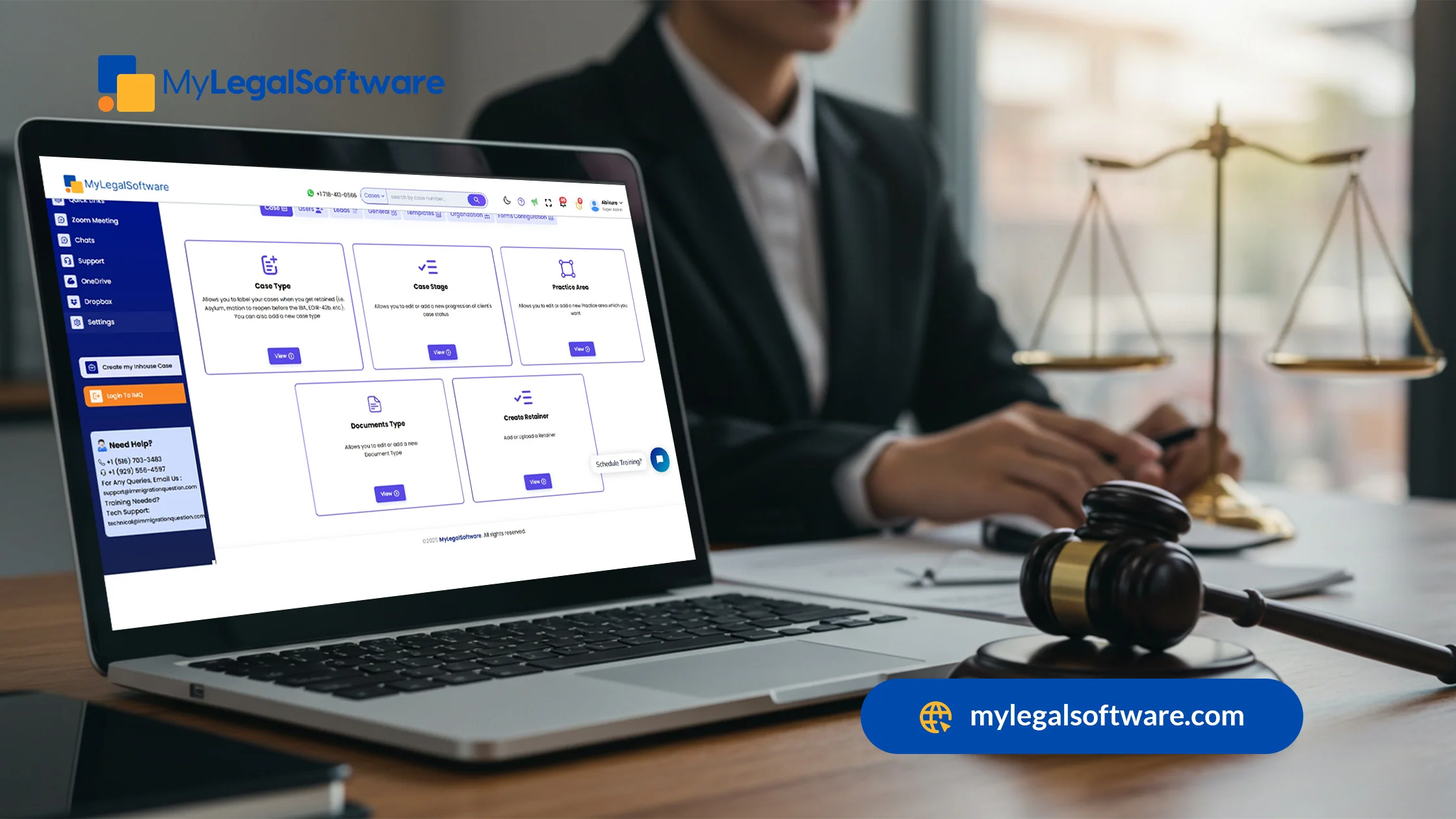Choosing the right legal software for small law firms helps streamline daily operations. 