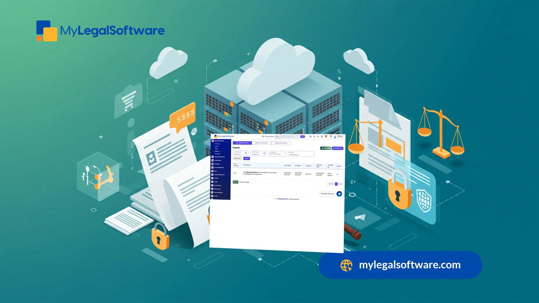 Cloud based legal practice management software enhances law efficiency and security.