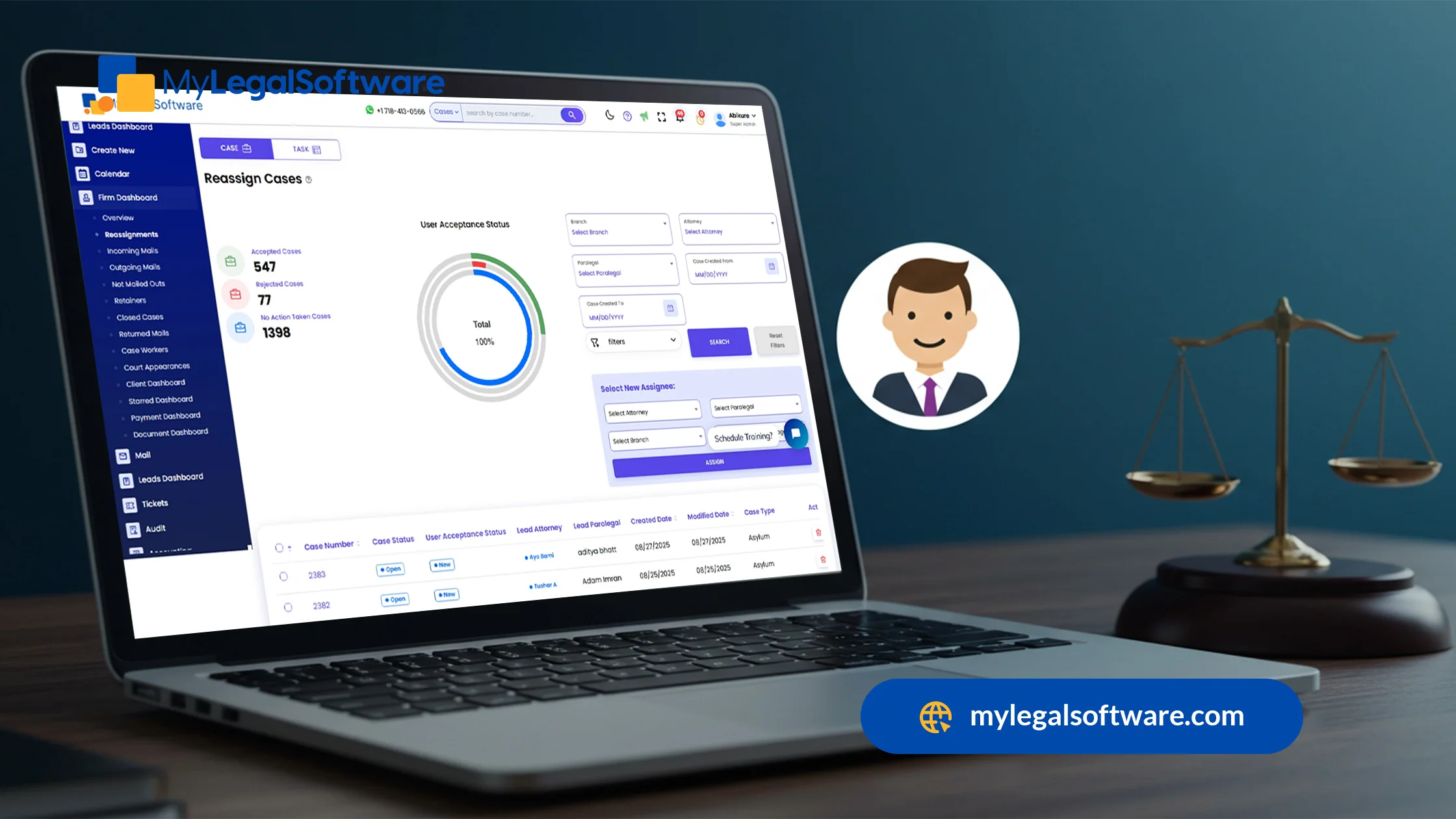 The right legal software for small law firms helps them thrive. 