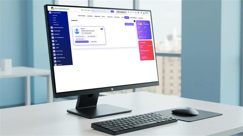 A CRM built for lawyers, not sales teams. MYLS gives law firms a secure, all-in-one dashboard for client data, scheduling, and performance tracking.
