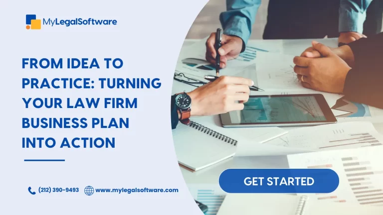 Law Firm Business Plan into Action